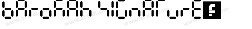 Barokah Signature字体字体转换
